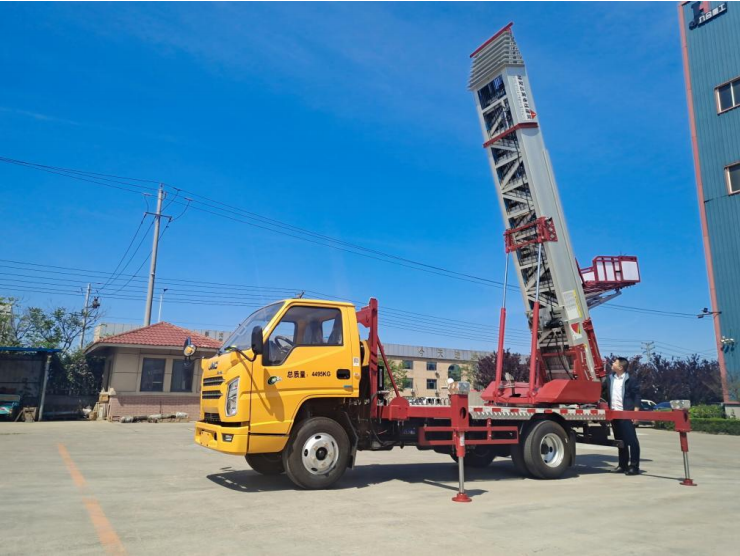 岳池常年租赁32米云梯车